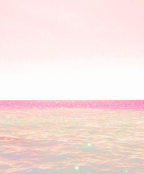Photographie intitulée "Розовое море" par Svitlana Zenkov, Œuvre d'art originale, Photographie numérique