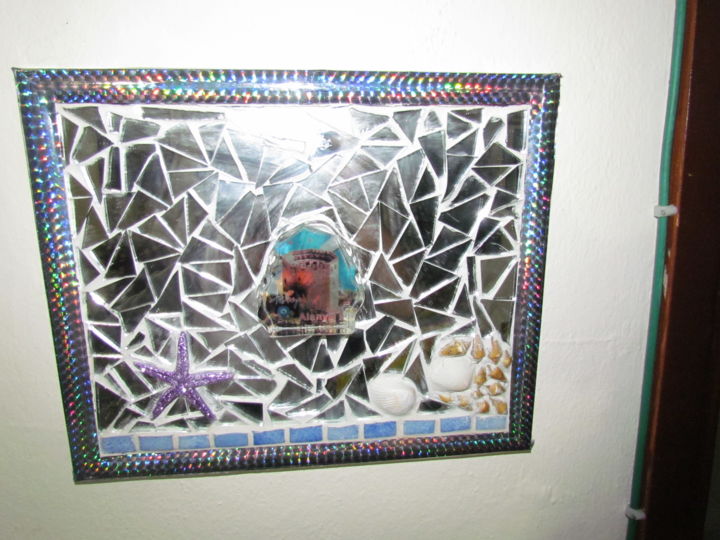 Artcraft titled "3D mirror mosaic (a…" by Zeplin Reklam Art Galery, Original Artwork