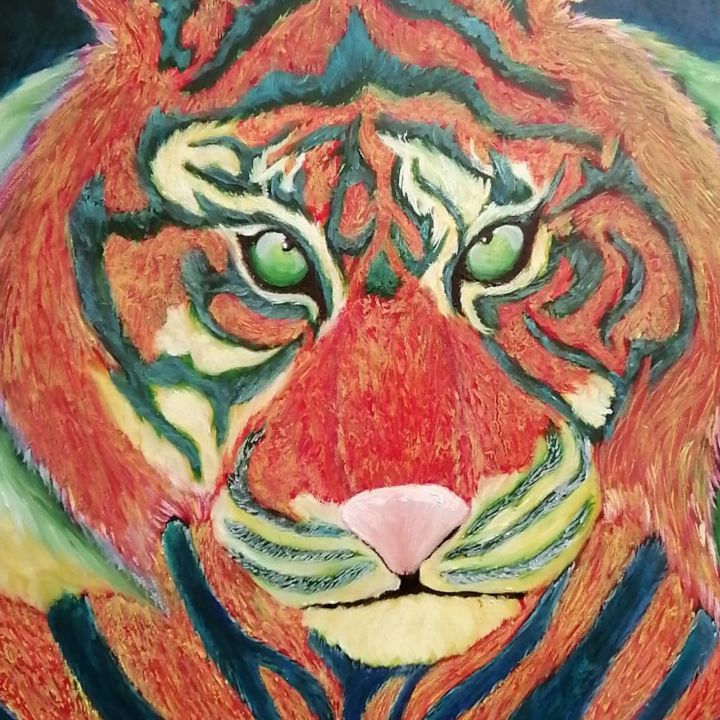 Pintura titulada "VENNEZIA" por Zeta Kandela, Obra de arte original, Oleo