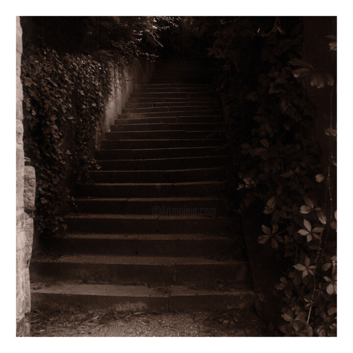 Фотография под названием "Stone Stairway" - Zheka Khalétsky, Подлинное произведение искусства, Не манипулируемая фотография