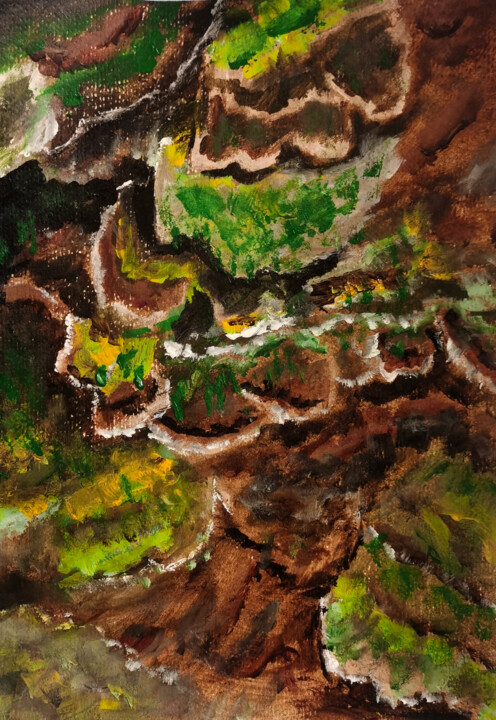 Painting titled "Natural structure:…" by Zhengyuan (Cooper) Gao, Original Artwork, Acrylic