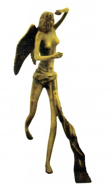 Sculpture titled "Angle" by Figen Bay, Original Artwork