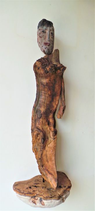 Sculpture intitulée "20180215-100938-1.j…" par Dominique Gratini, Œuvre d'art originale, Bois