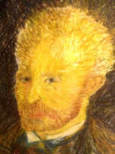 Peinture intitulée "Vincent" par Zitof, Œuvre d'art originale