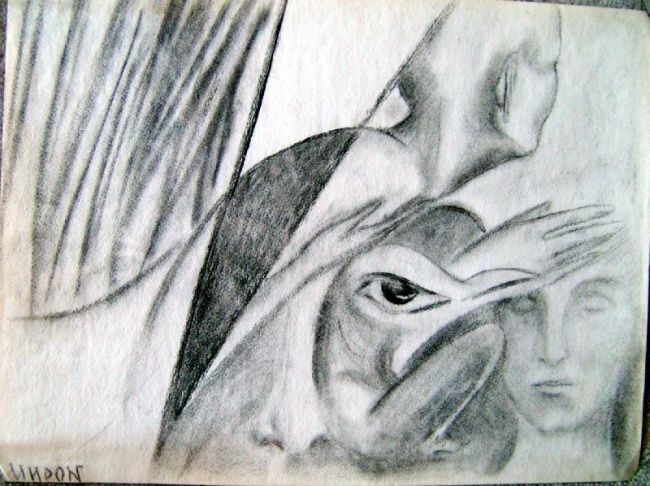 Drawing titled "Study" by Zo, Original Art, Other