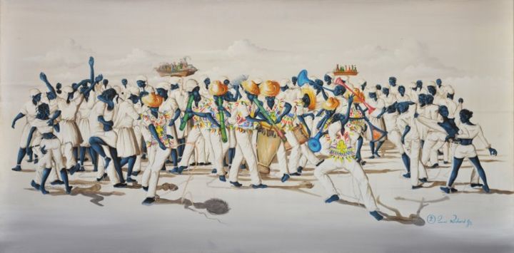 Pittura intitolato "Grand Rara" da Zomo, Opera d'arte originale
