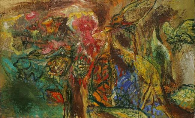 Натюрморт с мухой - Painting ©1997 by Юрий Цыганов -
аргалит, холст. масло