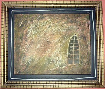 Painting titled "pforte" by Zoran Komatinović, Original Artwork