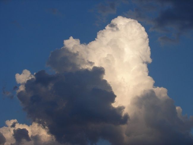 Fotografie mit dem Titel "Cloud Explosion" von Zoran Balkanski, Original-Kunstwerk