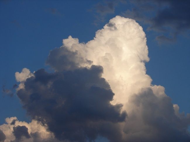 Photography titled "Cloud Explosion" by Zoran Balkanski, Original Art,