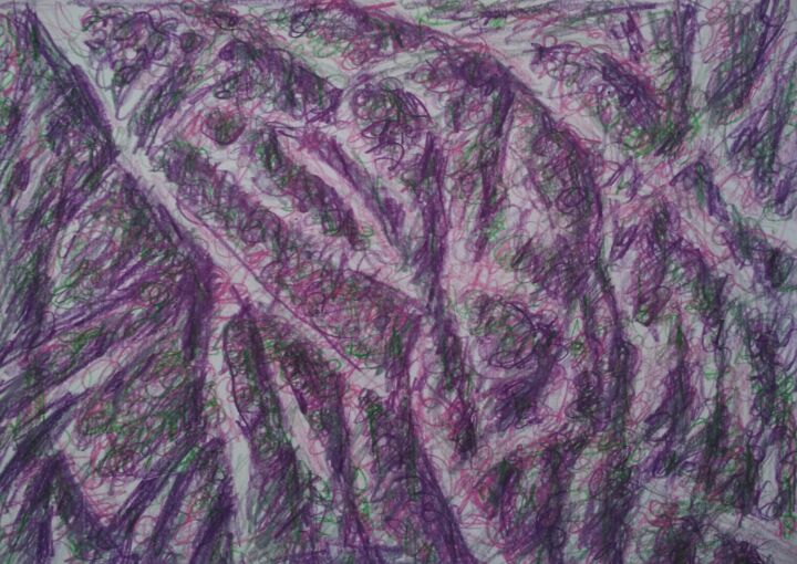 Рисунок под названием "Roots" - Zory, Подлинное произведение искусства, Карандаш