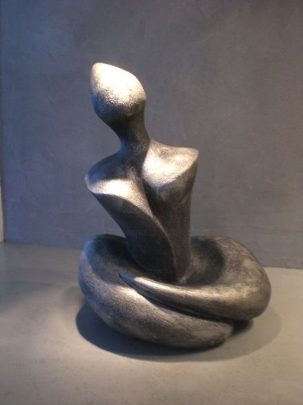 "L'attitude" başlıklı Heykel Zou.Sculpture tarafından, Orijinal sanat