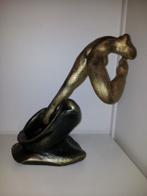 Escultura titulada "ESPACE" por Zou.Sculpture, Obra de arte original, Cerámica