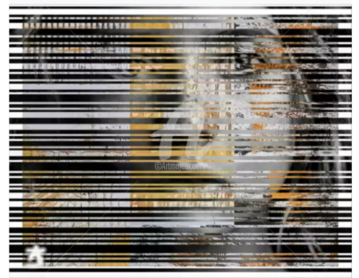 Photographie intitulée "В сумерки 3." par Zumrad Ablakulova, Œuvre d'art originale, Collage numérique