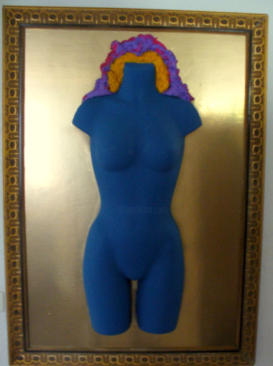 Sculpture titled "suiveur de klein. (…" by Pierre Alain Rondelé, Original Artwork, Resin