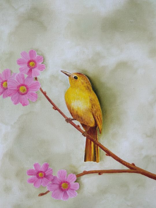 Painting titled "Little princess" by Zuzana Šmehylová, Original Art, Oil