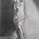 Disegno intitolato "Venus de Milo" da Adriana Betancourt, Opera d'arte originale, Carbone