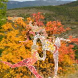 Fotografia intitolato "danseurs en tous li…" da L'Accordeur De Paysages, Opera d'arte originale, Fotografia digitale