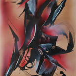 Peinture intitulée "Sans filtre 45 - Ai…" par Airgone, Œuvre d'art originale, Encre