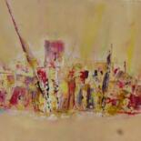 Painting titled "14-062-fanstasque." by Alain Bal, Original Artwork, Acrylic