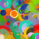 Arts numériques intitulée "Color Palette" par Alain Bali, Œuvre d'art originale, Peinture numérique