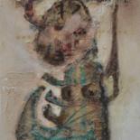 Pintura titulada "BESTIARI 7" por Albert Casals, Obra de arte original, Otro