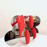 Sculpture titled "CLD 02 AIP C FluorR…" by Alejandro Vega Beuvrin, Original Artwork, Stainless Steel