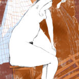 Arte digitale intitolato "В бане . Средняя ча…" da Alena Mihajlova (Eorina), Opera d'arte originale, Lavoro digitale 2D
