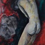 Картина под названием "Сrying" - Alexander Chalovsky, Подлинное произведение искусства, Акрил Установлен на Деревянная рама…
