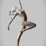 Скульптура под названием "NIKA(2023)" - Alexandr Karat, Подлинное произведение искусства, Бронза