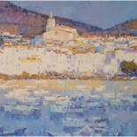 Pintura titulada "Cadaqués V" por Alex Hook Krioutchkov, Obra de arte original, Oleo Montado en Bastidor de camilla de madera