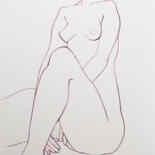 Desenho intitulada "sketch 6" por Alina Konyk, Obras de arte originais, Lápis