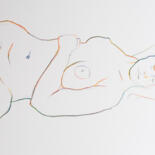 Рисунок под названием "sketch 17" - Alina Konyk, Подлинное произведение искусства, Карандаш