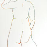 Dessin intitulée "sketch 23" par Alina Konyk, Œuvre d'art originale, Crayon