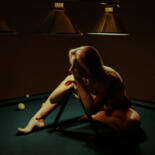 Фотография под названием "Billiard table" - Alla Toporskaya, Подлинное произведение искусства, Цифровая фотография