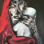 Pintura titulada "La gardienne" por Almakan, Obra de arte original, Acrílico