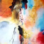 Painting titled "The roar of colors…" by Serdar Hesso, Original Artwork, Acrylic