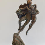Skulptur mit dem Titel "Perseus and Androme…" von Anatoly Popov, Original-Kunstwerk, Kunststoff