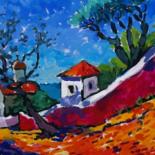 Painting titled "Madeira" by Juris Andersons, Original Artwork