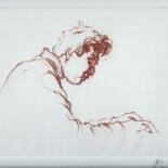 Printmaking titled "Pianiste" by André Colpin, Original Artwork, Etching