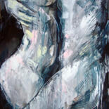 Картина под названием "Only Lovers Left Al…" - Andrejs Bovtovičs, Подлинное произведение искусства, Акрил Установлен на Дере…