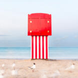 Photography titled "PUNCH AND JUDY STAGE" by Andrew Lever, Original Artwork, Digital Photography