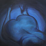 「Любовь в темноте 1」というタイトルの絵画 Andriy Klishynによって, オリジナルのアートワーク, オイル