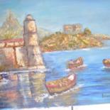 Painting titled "marseille" by Jacques Vigilante, Original Artwork