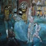 Painting titled "Carnaval" by Anna Langowski, Original Artwork, Oil