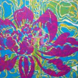 Printmaking titled "Fleur 021" by Anne Maury, Original Artwork, Engraving