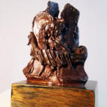 Sculptuur getiteld "" PHINIKIA "" door Antoine Berbari, Origineel Kunstwerk, Bronzen