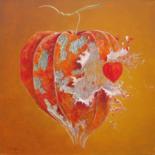 Peinture intitulée "Physalis, amour Vex…" par Applestrophe, Œuvre d'art originale, Acrylique