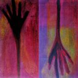 Pittura intitolato "Hands" da Arciuli Vito (Bigboh), Opera d'arte originale, Tempera