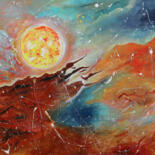 Malerei mit dem Titel "Universum" von Aria Artis, Original-Kunstwerk, Acryl